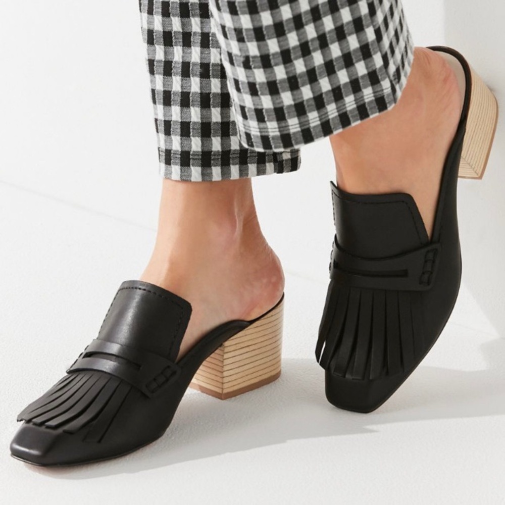NWT Dolce Vita Katina Loafer Mule Heel - Size 8